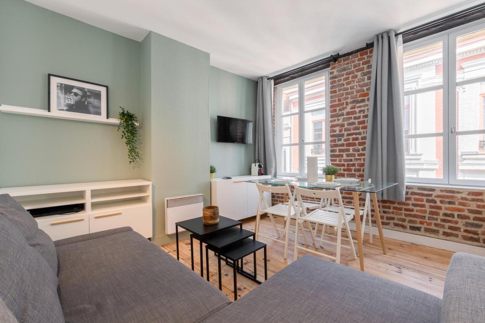 Апартаменти Lille Grand Place - Comfortable For 3 Pers Екстер'єр фото